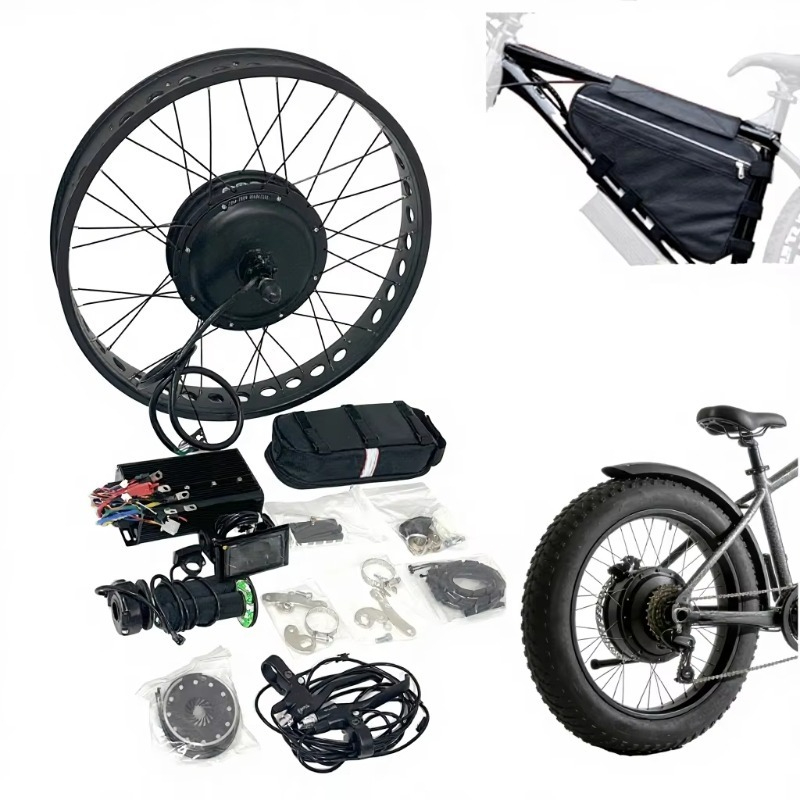 Fat Tire Ebike Conversion Kit 2000W - Kit de Motor para Bicicleta Eléctrica