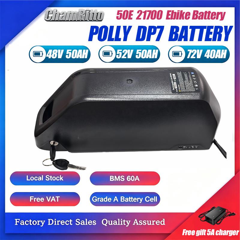 Ebike Battery 48V 20Ah Hailong - Batería Hailong para bicicleta eléctrica 52v