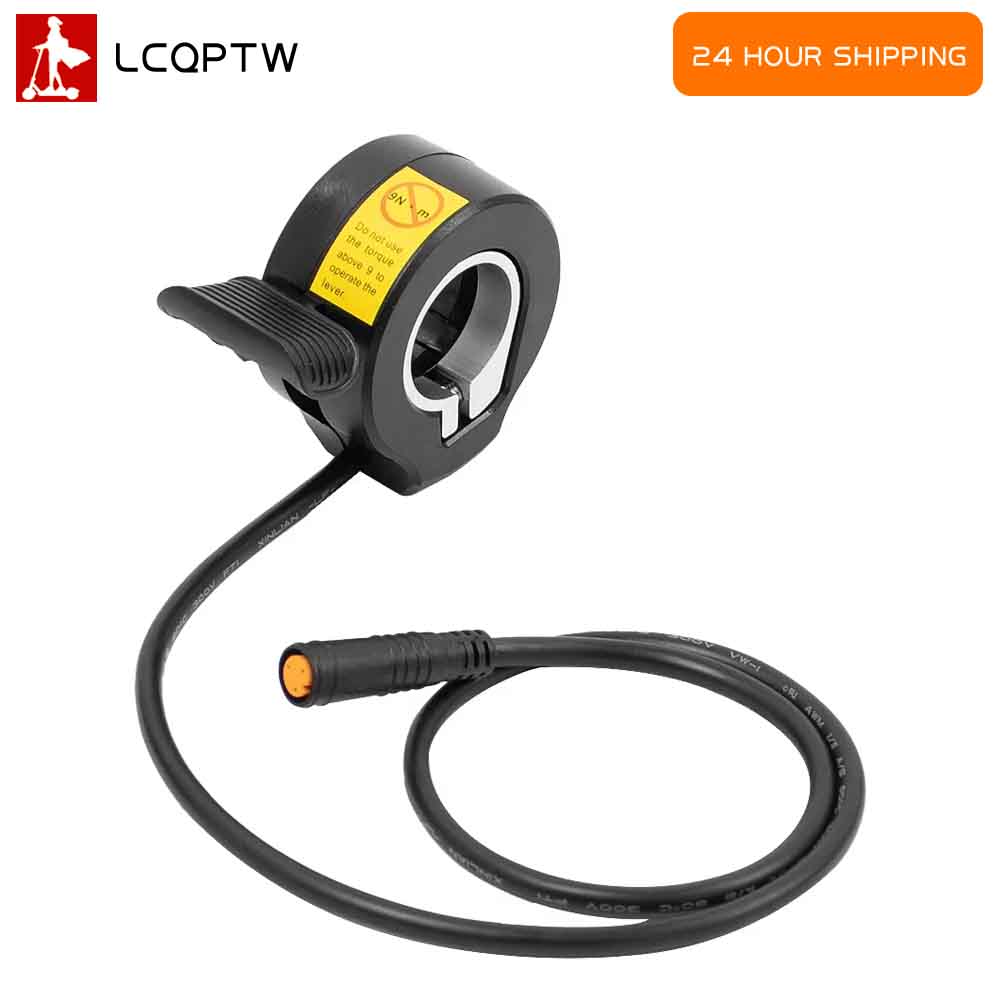 Bafang Bbshd 1000W Conversion Kit - Acelerador de pulgar para bicicleta eléctrica,