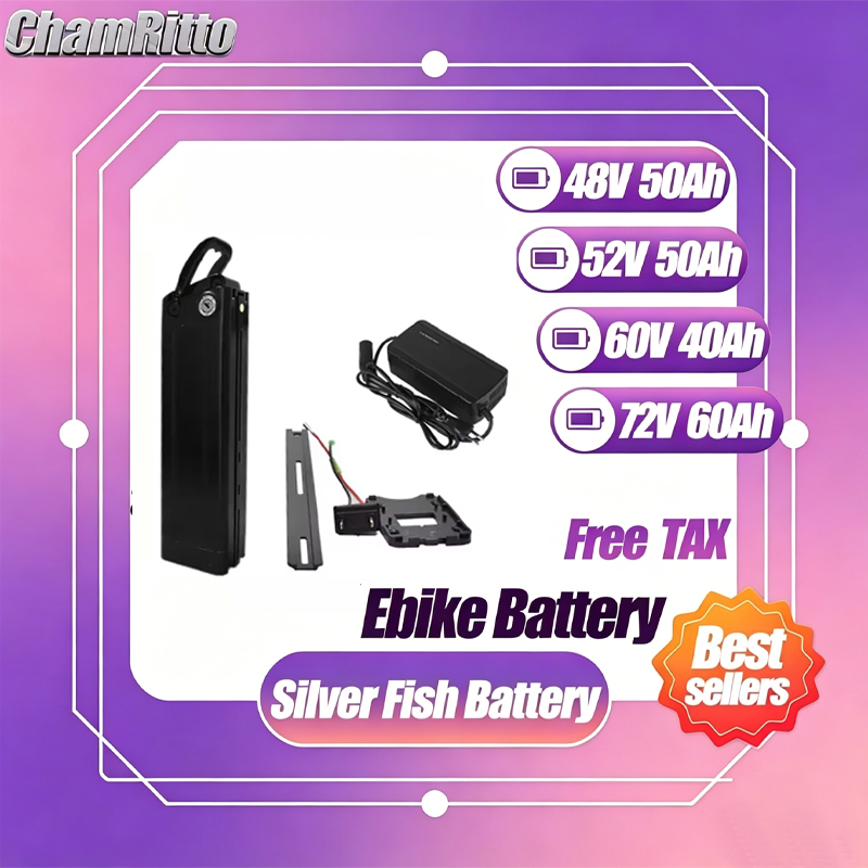 Electric Bicycle Battery 72V 30Ah - Batería para Bicicleta Eléctrica de 48v,