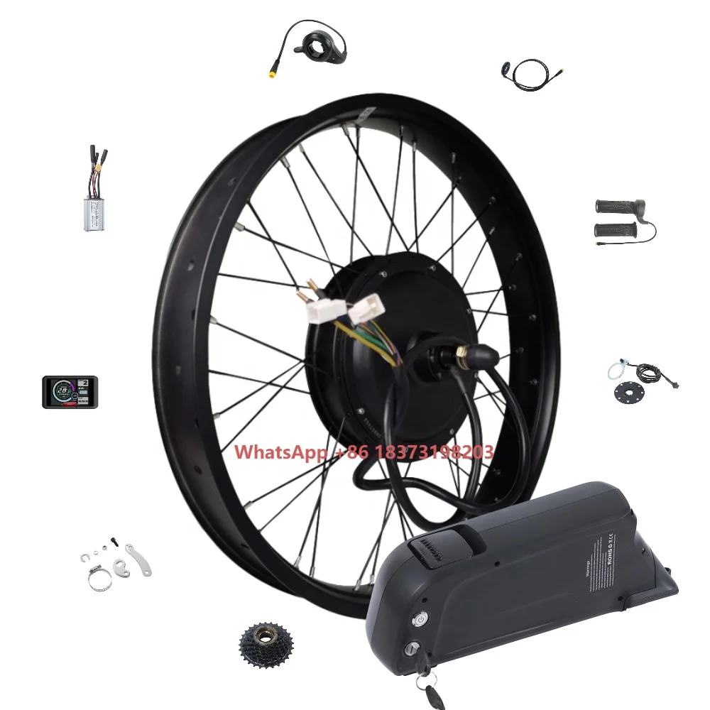 Ebike Conversion Kit 72V 3000W - Kit de conversión de bicicleta eléctrica,
