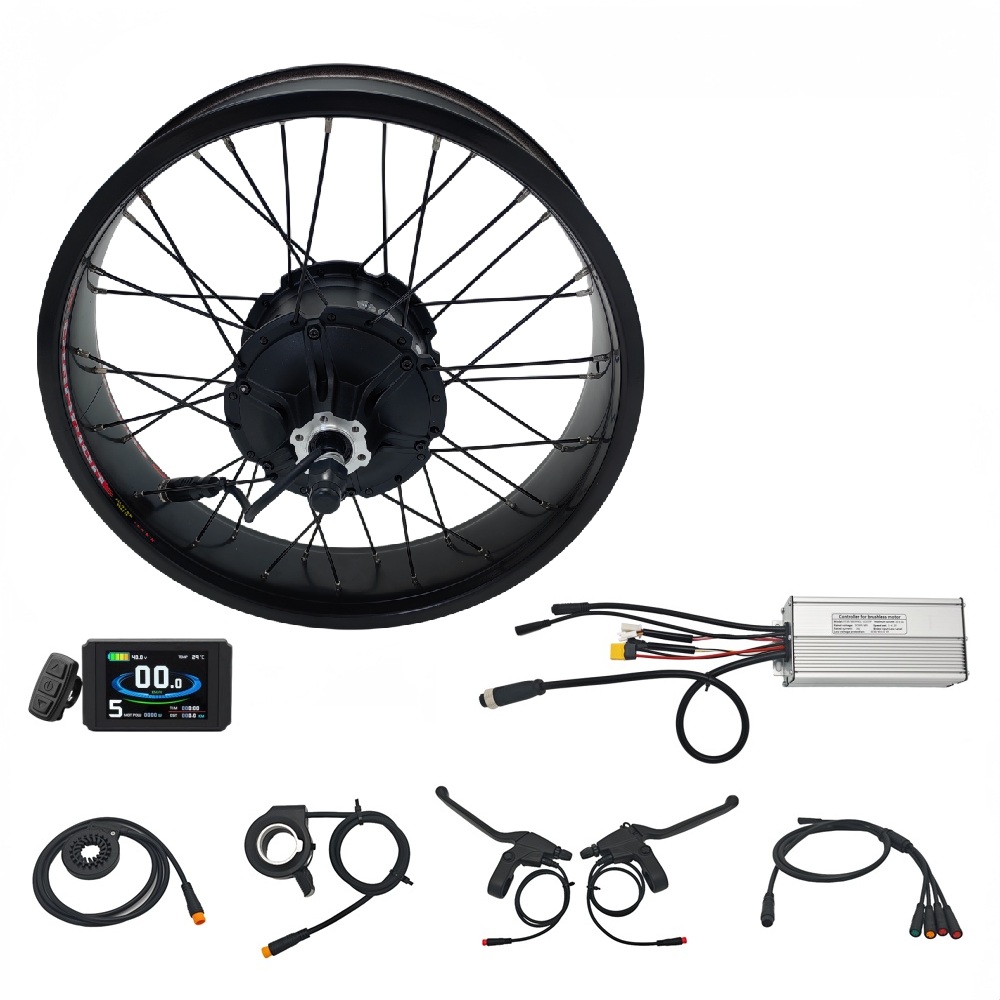 72V 5000W Hub Motor Kit - Kit de Conversión de Motor Trasero