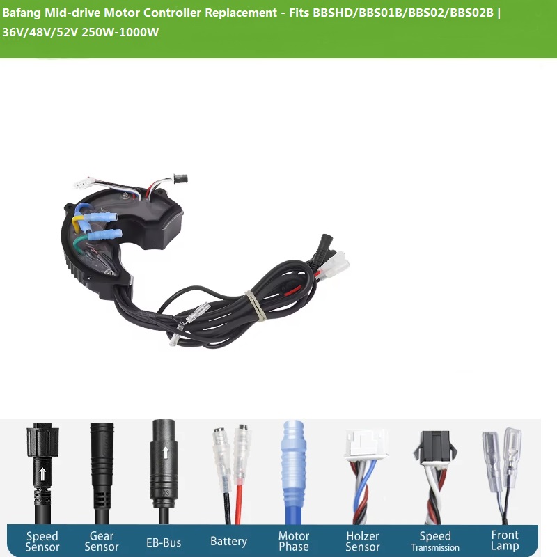 Mid Drive Motor Kit 52V 1000W - Controlador de Motor Bafang de Transmisión