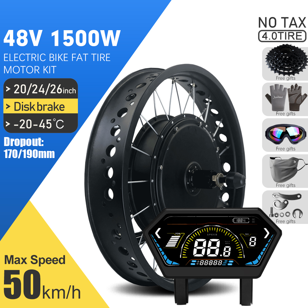 72V 5000W Hub Motor Kit - Kit de motor eléctrico para bicicleta