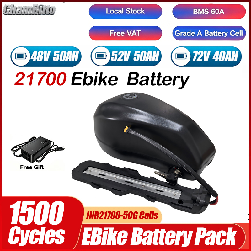Electric Bicycle Battery 72V 30Ah - Batería de tanque de combustible para