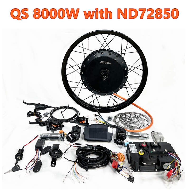 72V 5000W Hub Motor Kit - Kit de motor de rueda sin