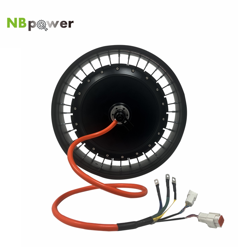 72V 5000W Hub Motor Kit - NBpower/QS273 40H 20x4/24x4/26x4 clasificado 72V 4000W