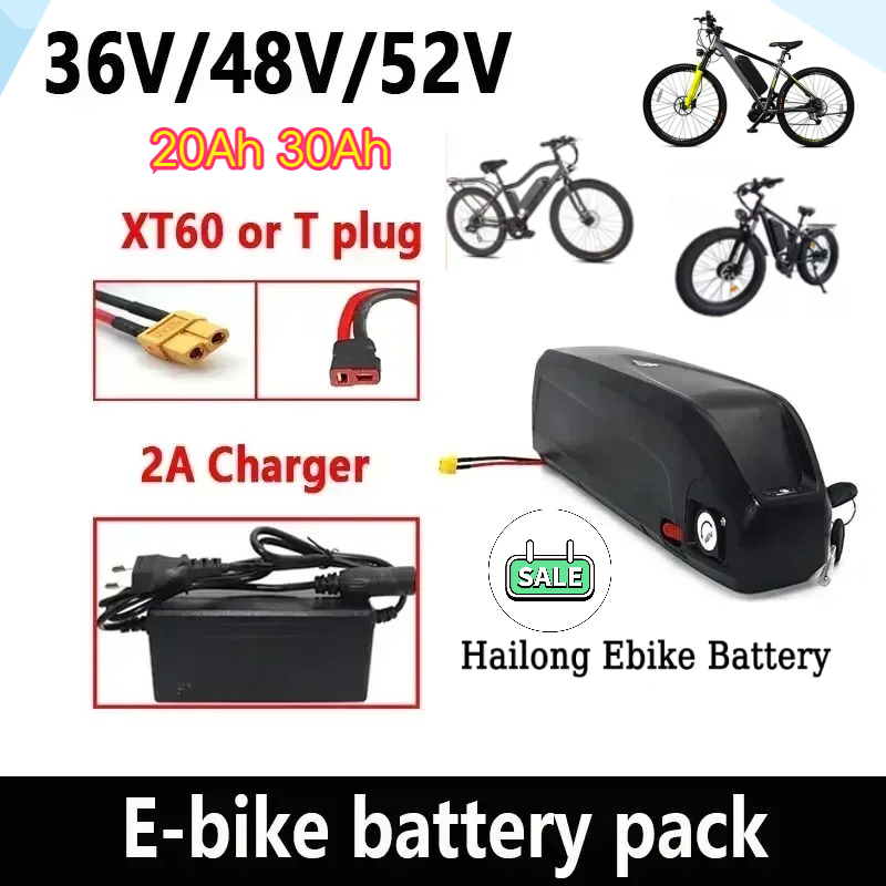 🔋 36-48-52V para batería Hailo - Ebike Battery 48V 20Ah Hailong reseña y precio