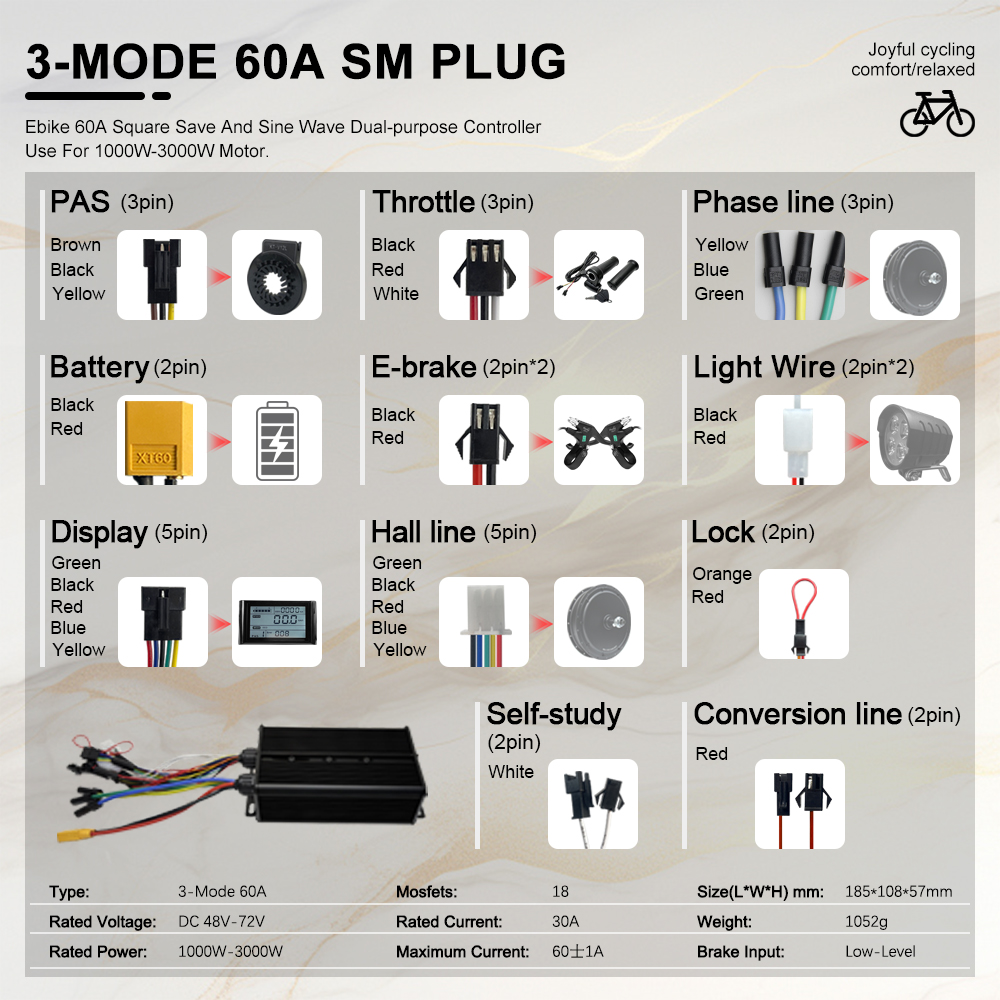 Kit de conversión de bicicleta - 72V 5000W Hub Motor Kit reseña y precio