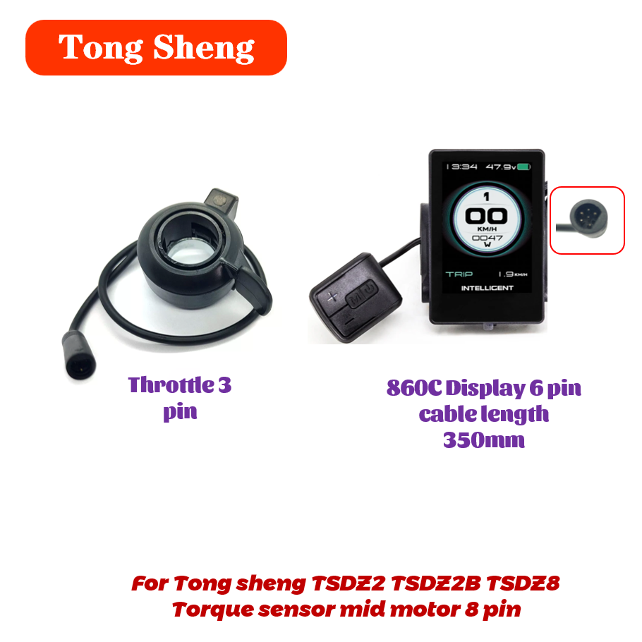 Tongsheng TSDZ2 TSDZ2B acelera - Tongsheng Tsdz2B Mid Drive Motor reseña y precio