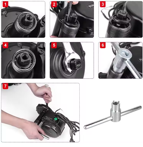 Bafang-piezas de reparación de - Bafang Bbs02B 48V 750W Mid Drive Kit reseña y precio