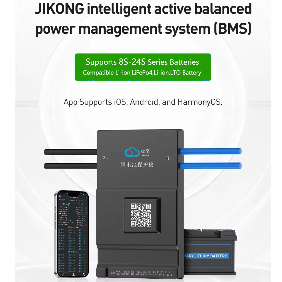 JK BMS Active Balance 150A 1A  - Smart Bms 72V 20S 150A Bluetooth reseña y precio