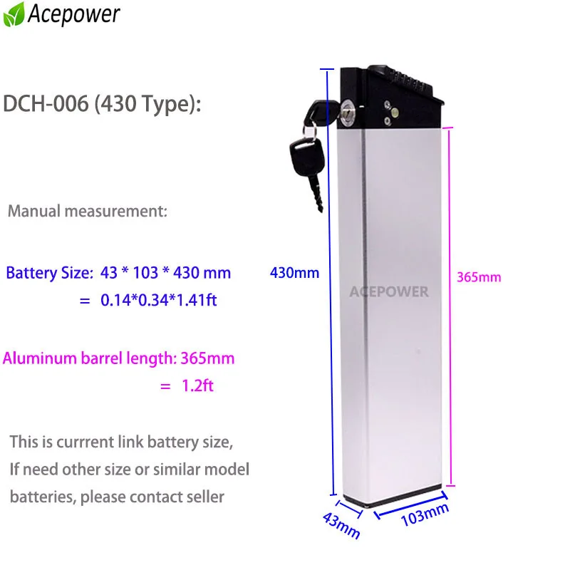 LAFLY X3 X5 JINGHMA R7 R5 Ebik - Ebike Battery 48V 20Ah Hailong reseña y precio
