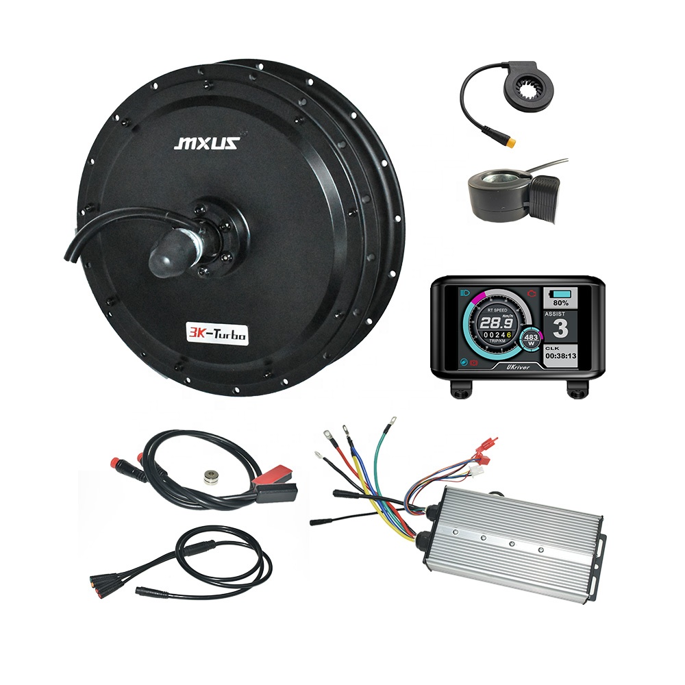 MXUS bicicleta eléctrica 135mm - Ebike Conversion Kit 72V 3000W reseña y precio