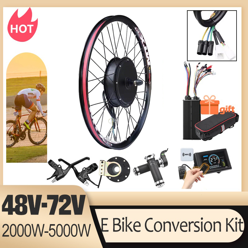 Kit de conversión de bicicleta - Ebike Conversion Kit 72V 3000W reseña y precio