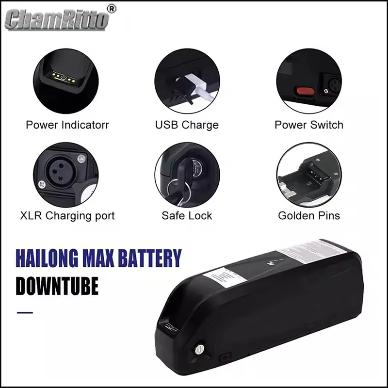 Batería para Bicicleta Eléctri - Ebike Battery 48V 20Ah Hailong reseña y precio