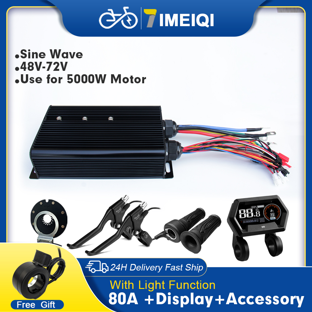 Controlador de Onda Sinusoidal - Sine Wave Controller 48V 72V 80A reseña y precio
