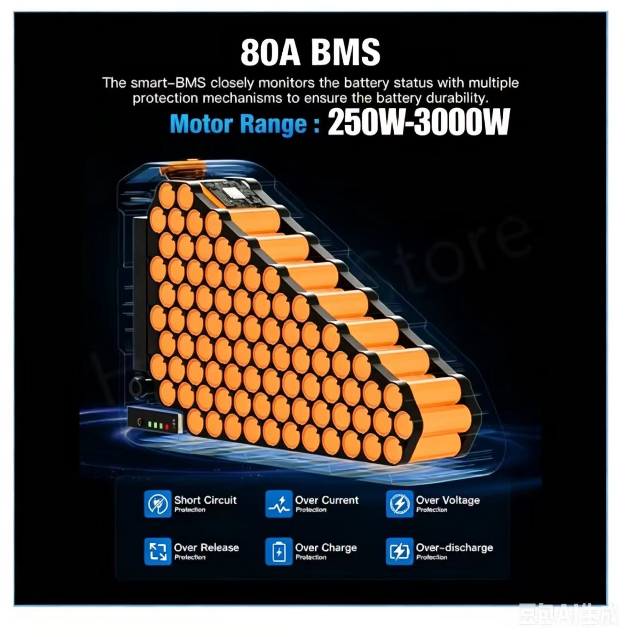 Baterías para Bicicleta Eléctr - Electric Bicycle Battery 72V 30Ah reseña y precio