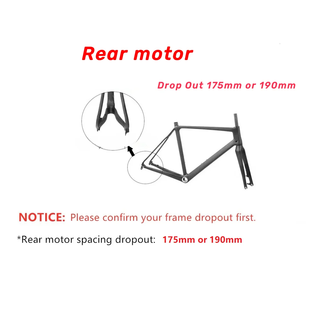 Kit de Conversión de Motor Tra - 72V 5000W Hub Motor Kit reseña y precio