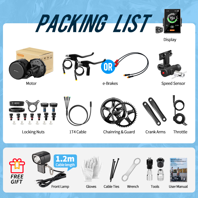 Bafang UART Motor de accionami - Bafang Bbs02B 48V 750W Mid Drive Kit reseña y precio