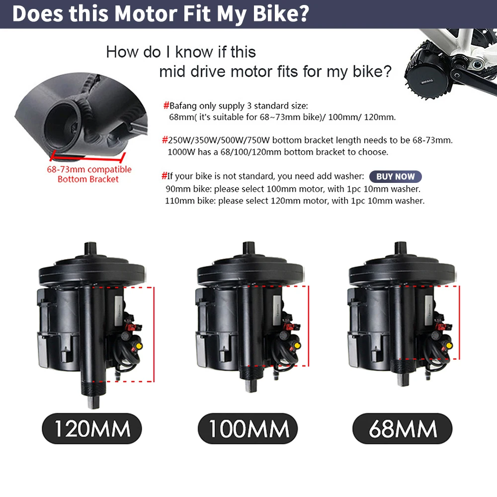 Bafang BBSHD 1000W 52V 48V 68m - Bafang Bbshd 1000W Conversion Kit reseña y precio