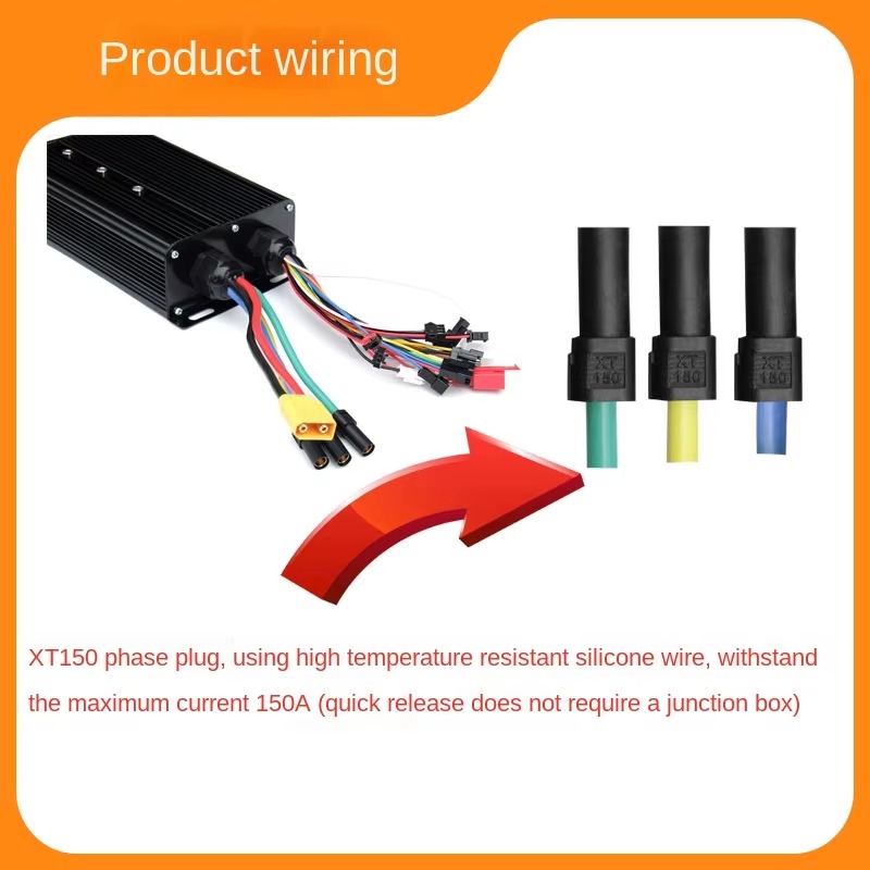 Controlador de Vehículo Eléctr - Sine Wave Controller 48V 72V 80A reseña y precio