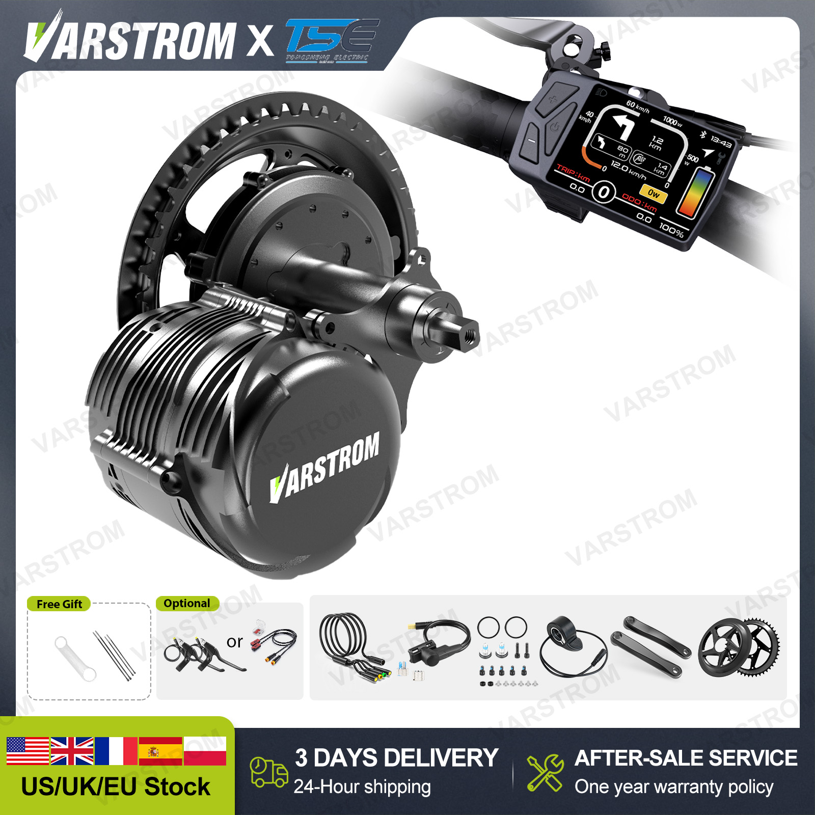 [Entrega rápida en 3 días en E - Tongsheng Tsdz2B Mid Drive Motor reseña y precio