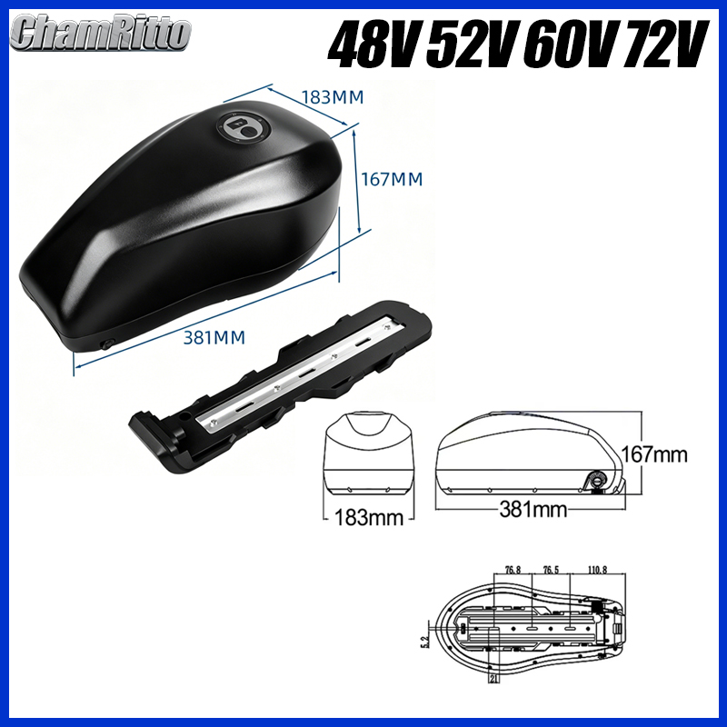 Batería de tanque de combustib - Electric Bicycle Battery 72V 30Ah reseña y precio