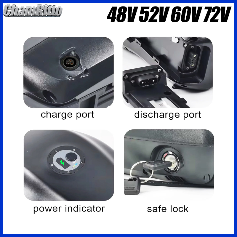 Batería de tanque de combustib - Electric Bicycle Battery 72V 30Ah reseña y precio