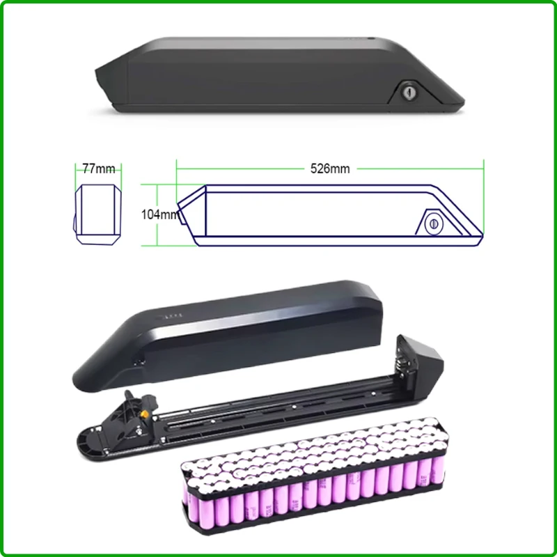 Batería Original 18650 para Bi - Ebike Battery 48V 20Ah Hailong reseña y precio