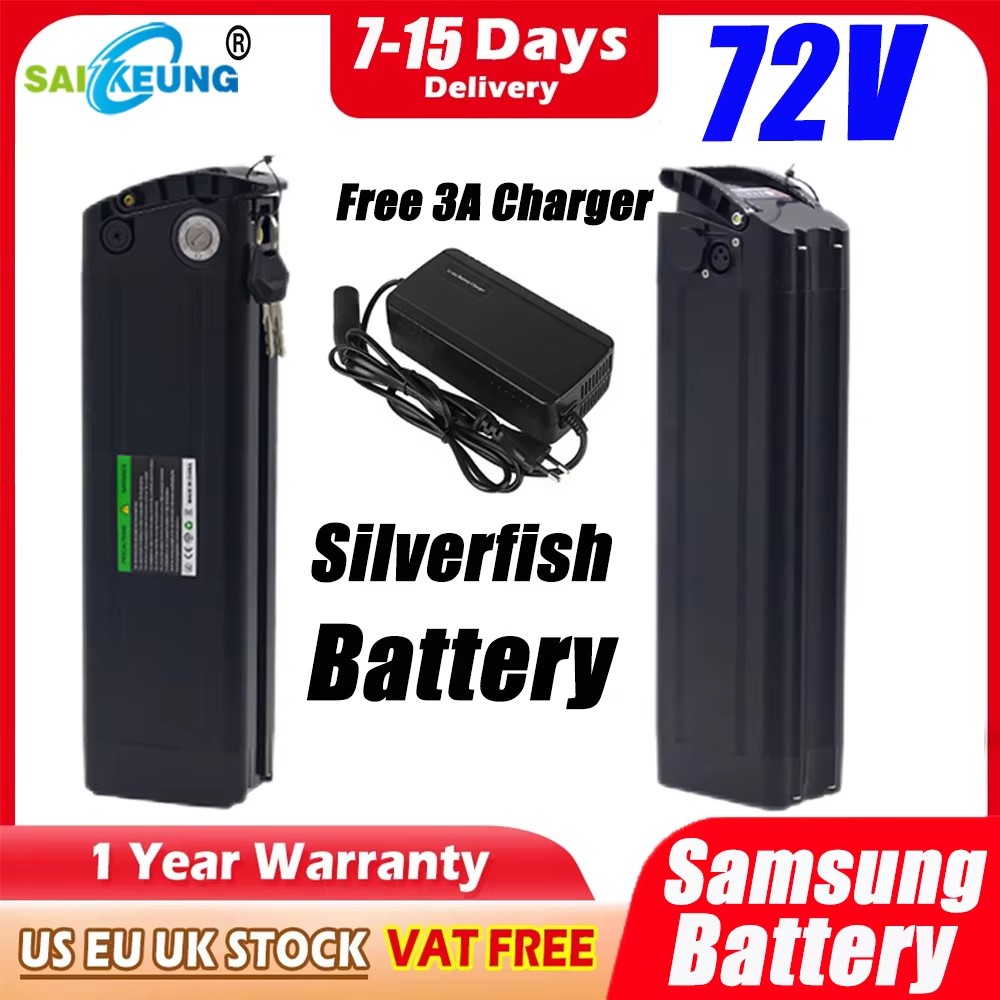 Batería de titanato SilverFish - Electric Bicycle Battery 72V 30Ah reseña y precio