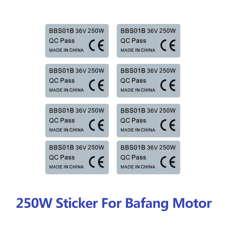 6 pegatinas para bicicleta elé - Bafang Bbs02B 48V 750W Mid Drive Kit reseña y precio