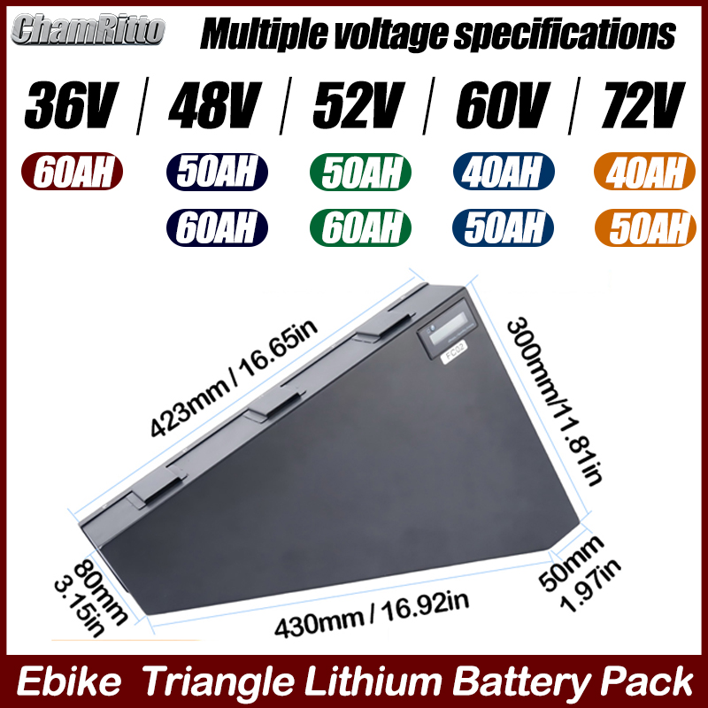Bicicleta Eléctrica 60v72v 300 - Electric Bicycle Battery 72V 30Ah reseña y precio