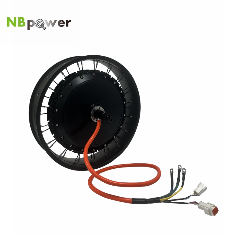 NBpower/QS273 40H 20x4/24x4/26 - 72V 5000W Hub Motor Kit reseña y precio