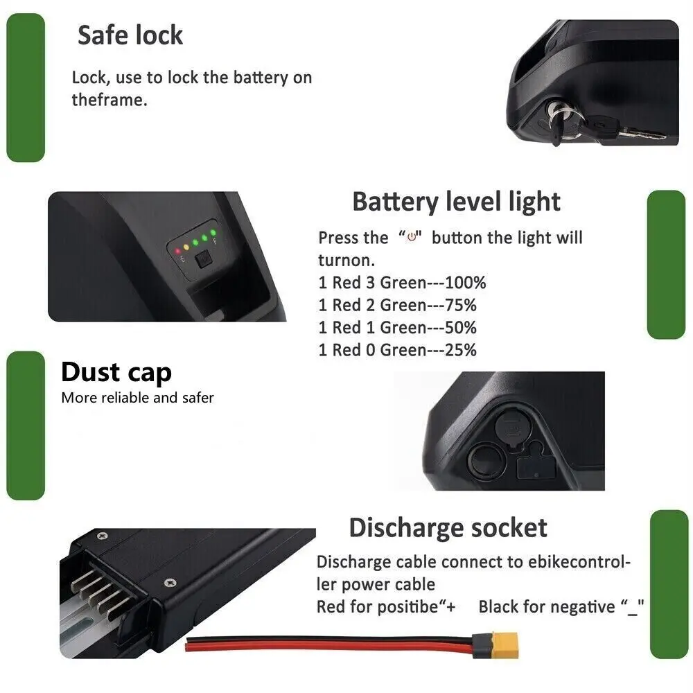 Batería Hailong para Bicicleta - Ebike Battery 48V 20Ah Hailong reseña y precio