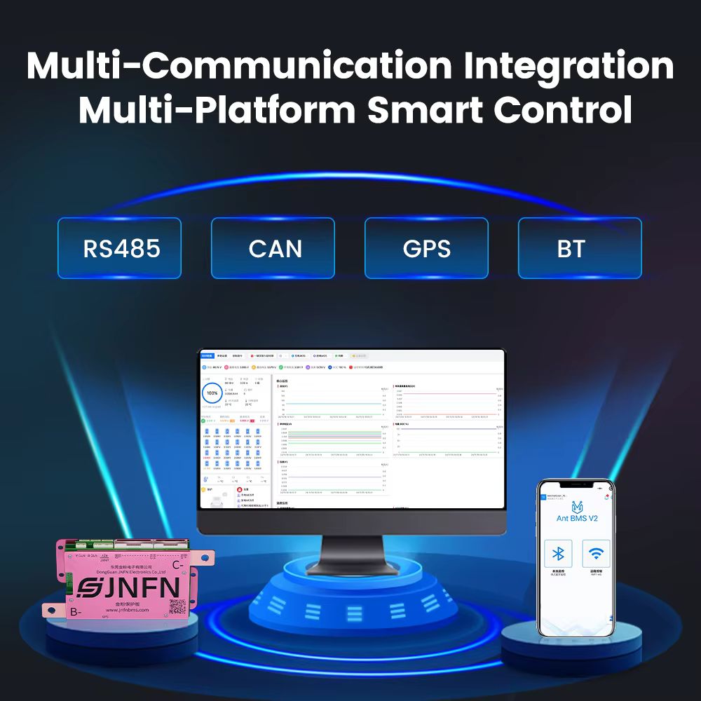 ANT BMS 1A Placa de protección - Smart Bms 72V 20S 150A Bluetooth reseña y precio